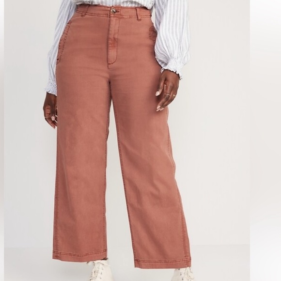 Old Navy Pants - NWT • Extra-high Wide Leg Work wear pants